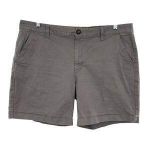 Chubbies Mens The Silver Linings Stretch 7” Twill Shorts Gray Size 38